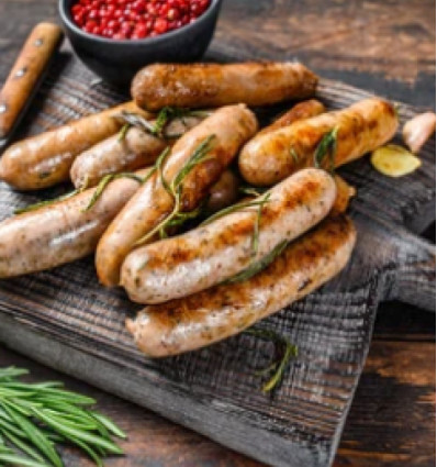 SAUCISSE DE POULET AU CURRY