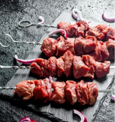 BROCHETTE D'ARAIGNEE DE PORC BARBECUE