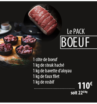 PACK BOEUF
